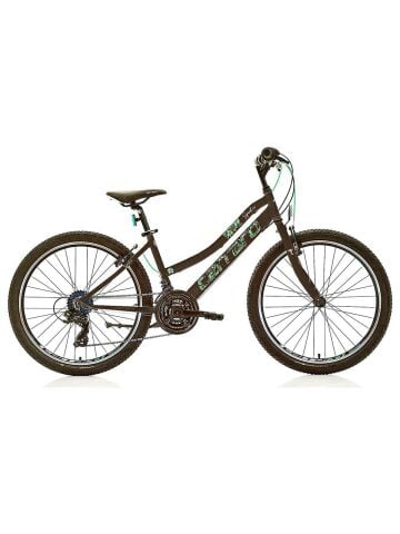 Carraro Speed 26 Jant 380H 21V V Fren Dağ Bisikleti Mat Siyah Turkuaz