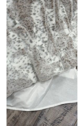 ZEBRA CASA Leopard Çift Kişilik Comforter Set