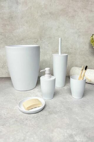 Primanova Pure Beyaz 5li Banyo Seti