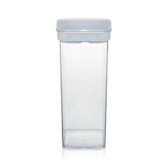 Gondol System Saklama Kabı Akrilik, Vakumlu Beyaz Kapaklı 1500 Ml