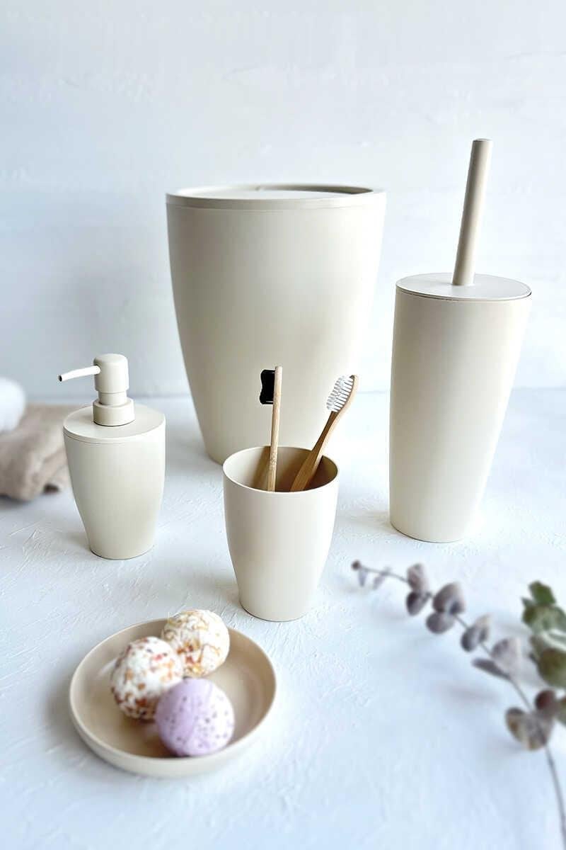 Pure Bej 5li Banyo Seti