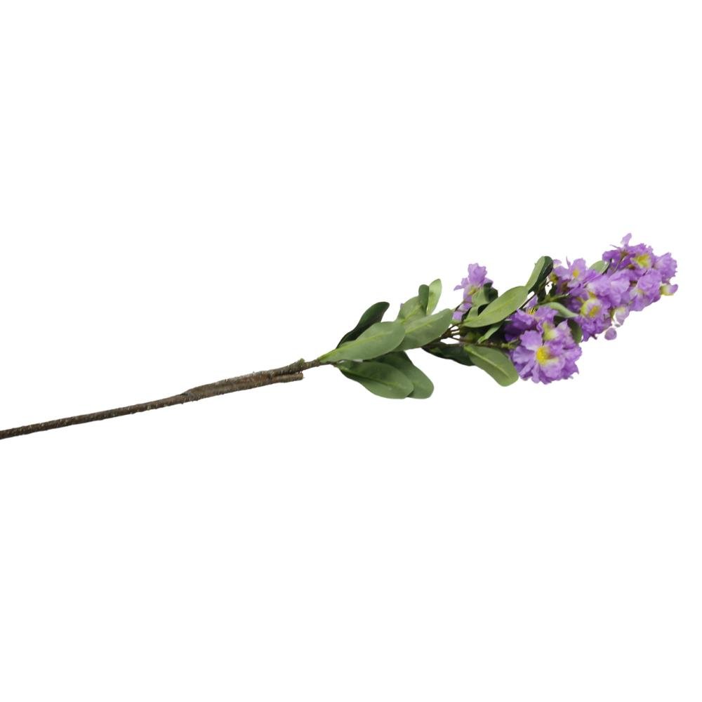 T.Concept Dekoratif Zarif Dayanıklı Lila Yapay Çiçek 80 cm