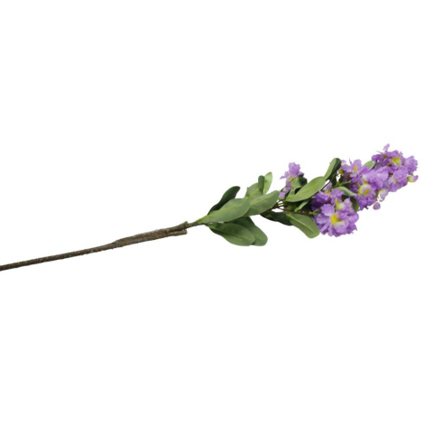 T.Concept Dekoratif Zarif Dayanıklı Lila Yapay Çiçek 80 cm