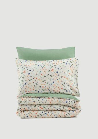 Cotton Box Petite Çift Kişilik Lastikli Çarşaflı Nevresim Takımı Lola Yeşil