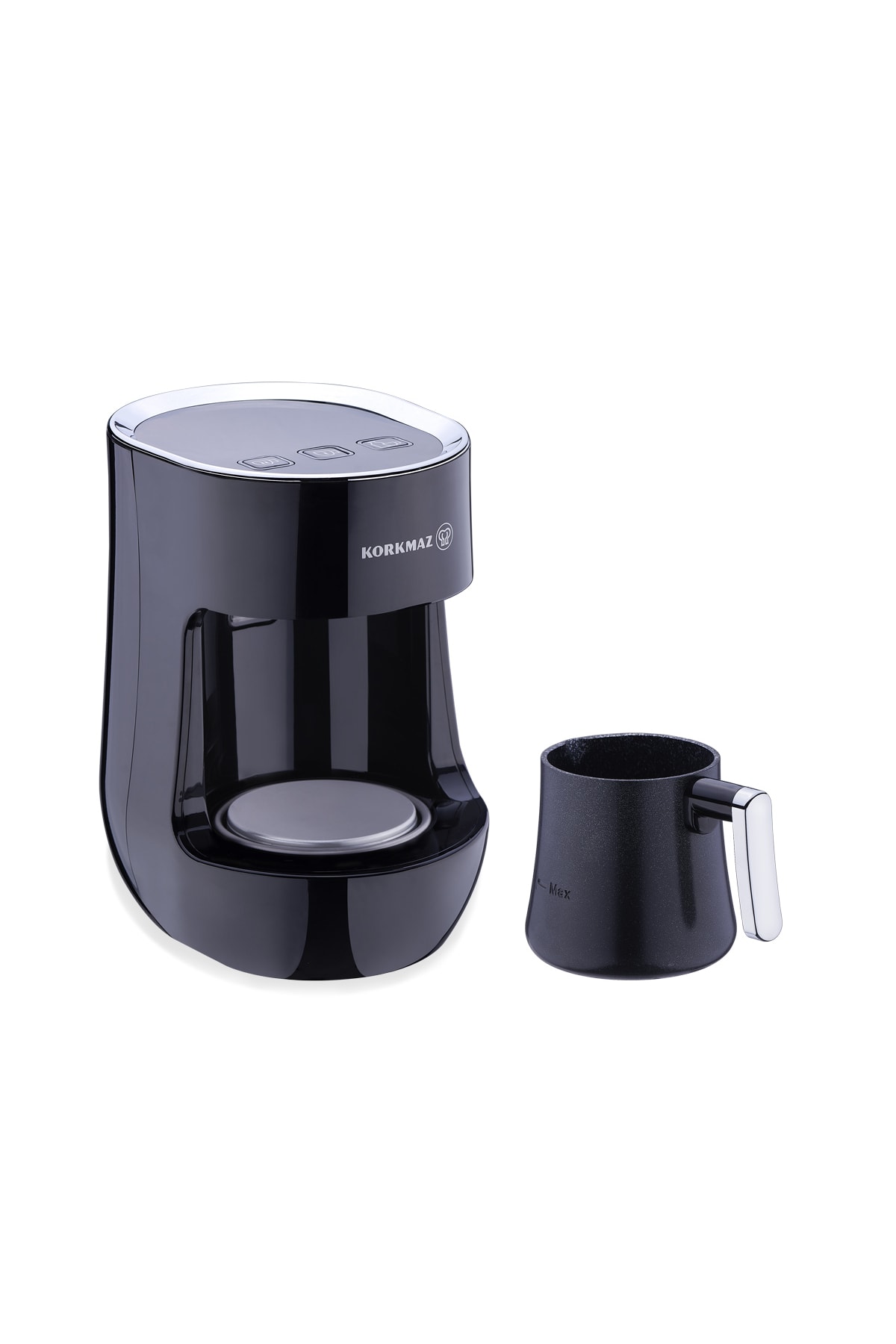 Korkmaz Otantik Kahve Makinesi Siyah A865