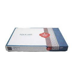 Cotton Box Folk Art Ranforce Çift Kişilik Nevresim Takımı Vizon