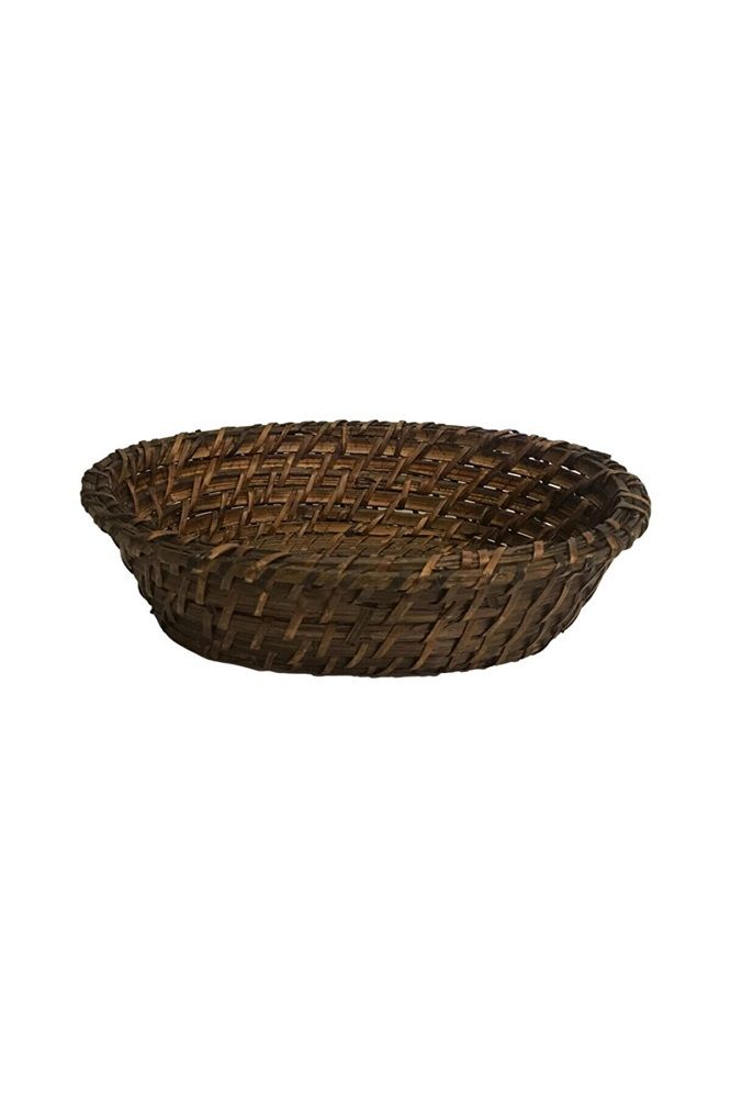 T.Concept Oval Rattan Ekmek Sepeti Kahve