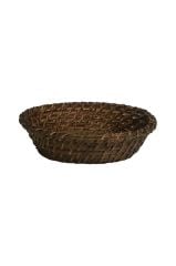 T.Concept Oval Rattan Ekmek Sepeti Kahve