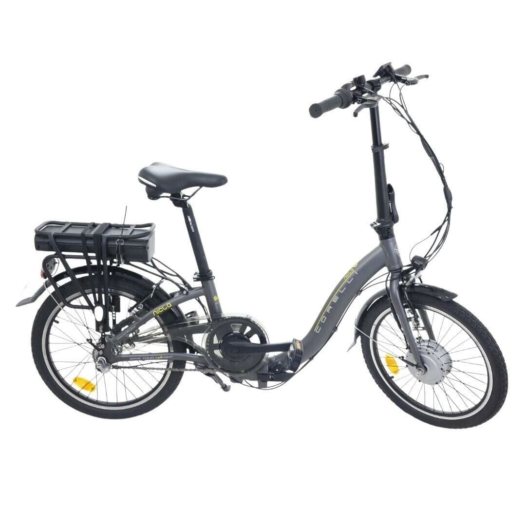 Corelli Nicla 20 Jant 41K Katlanır Elektrikli Bisiklet Gri