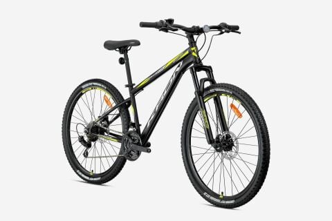 Kron Vortex 4.0 27.5 Jant 15K 21 Vites M.Disk Dağ Bisikleti  M.Siyah Neon Sarı