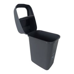 Gondol Vinto Kapaklı Çöp Kovası, Plastik 17 Lt Kombin Renkli
