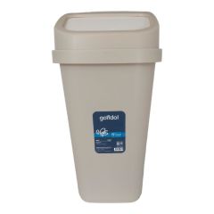 Gondol Vinto Kapaklı Çöp Kovası, Plastik 17 Lt Kombin Renkli