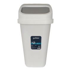 Gondol Vinto Kapaklı Çöp Kovası, Plastik 17 Lt Kombin Renkli