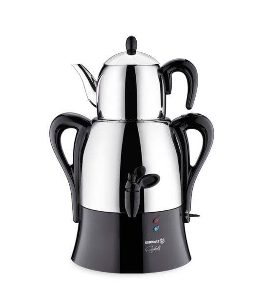 Korkmaz Çaykolik Siyah Paslanmaz Demlik A341-15