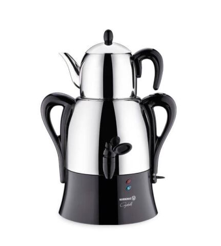 Korkmaz Çaykolik Siyah Paslanmaz Demlik A341-15