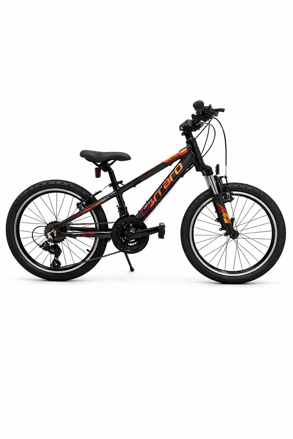 Carraro Force 200 250H 21 Vites V Fren Çocuk Bisikleti Antrasit Turuncu