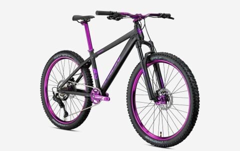 Kron Rebel 27.5 Jant 16.5K 8 Vites H.Disk Fren Dağ Bisikleti M.Siyah Mor