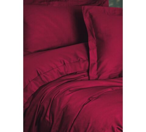 Cotton Box Elegant Saten Tek Kişilik Nevresim Takımı Bordo