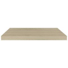 T.Concept Dekoratif, Oval Duvar Köşe Rafı Meşe 60 Cm