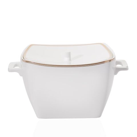 Korkmaz A8438 Bone Selection Kare 60 Parça Yemek Takımı