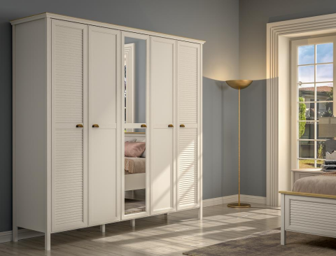 Misto Gardrop 5 Kapaklı 229 cm FRN-21005 ( ANTALYA MERKEZ İÇİN TESLİMAT )