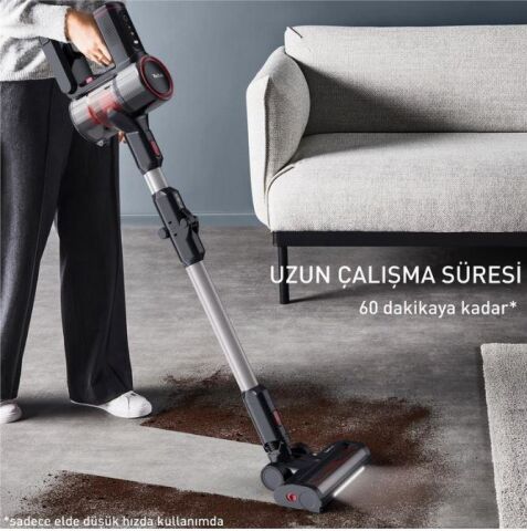 TEFAL TY6T90TR X-Force Flex 8.60 Max Aqua Kablosuz Şarjlı Dikey Süpürge 2211401272
