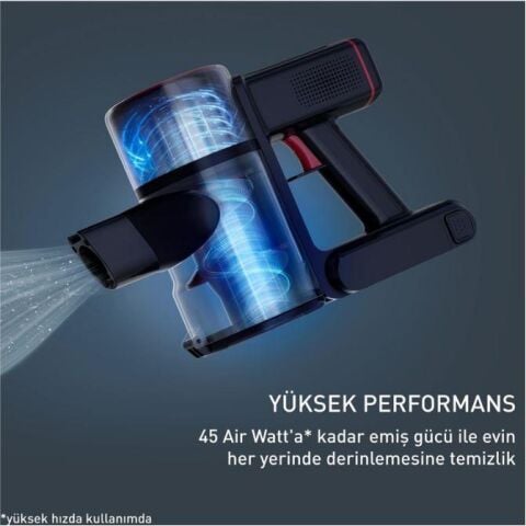 TEFAL TY6T90TR X-Force Flex 8.60 Max Aqua Kablosuz Şarjlı Dikey Süpürge 2211401272