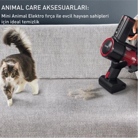 TEFAL TY6T90TR X-Force Flex 8.60 Max Aqua Kablosuz Şarjlı Dikey Süpürge 2211401272