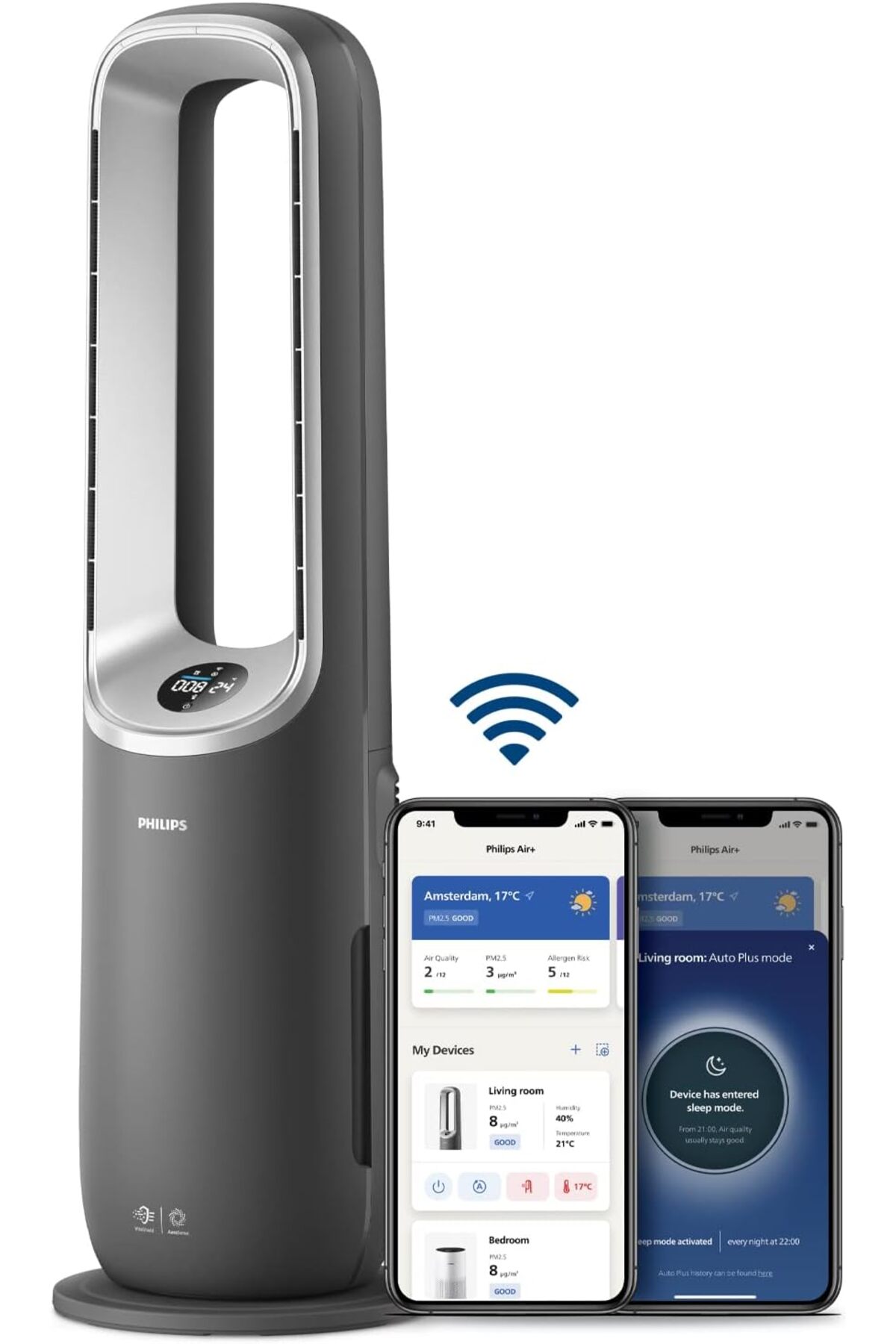 Philips Amf870/15 Air Performer 8000 Serisi 3'ü 1 Arada Hava Temizleyici