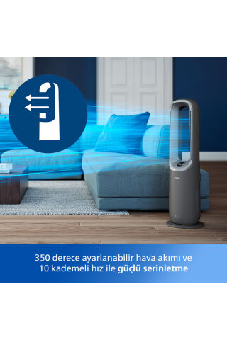 Philips Amf870/15 Air Performer 8000 Serisi 3'ü 1 Arada Hava Temizleyici