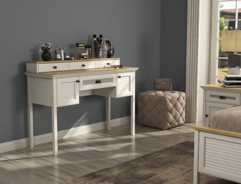 Misto Makyaj Masası 132 cm FRN-21032 (ANTALYA MERKEZ İÇİN TESLİMAT )