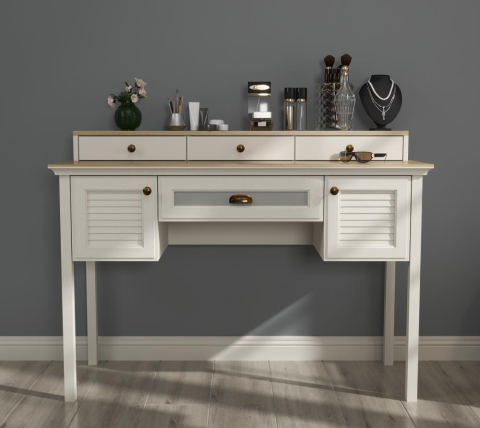 Misto Makyaj Masası 132 cm FRN-21032 (ANTALYA MERKEZ İÇİN TESLİMAT )