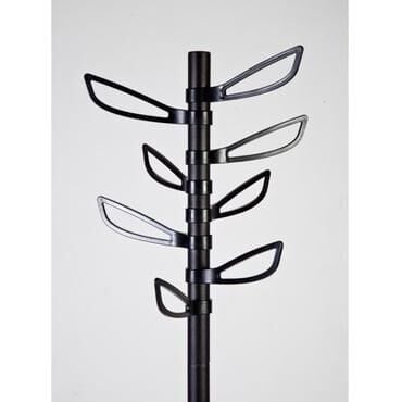 Primanova Siyah 8li Yaprak Portmanto Askılık M-K03-06