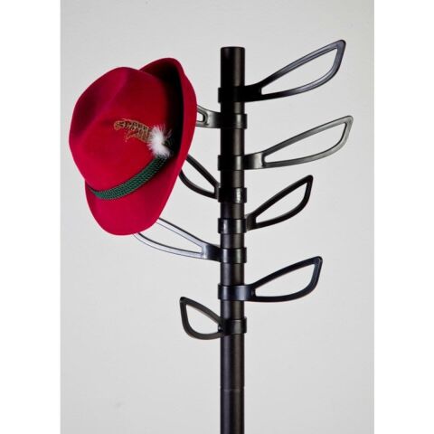 Primanova Siyah 8li Yaprak Portmanto Askılık M-K03-06