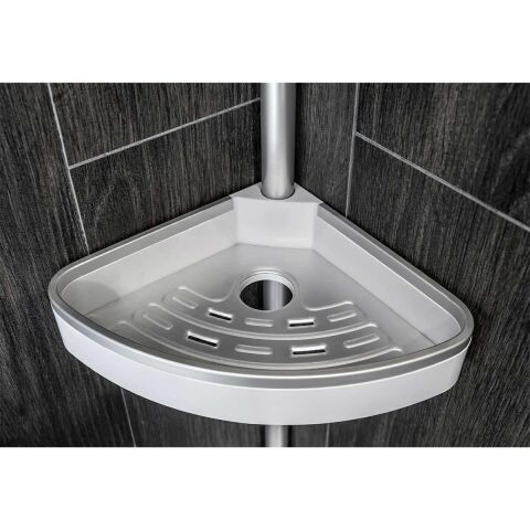 Primanova Beyaz Venta Yaylı Banyo Köşe Seti M-N38-01