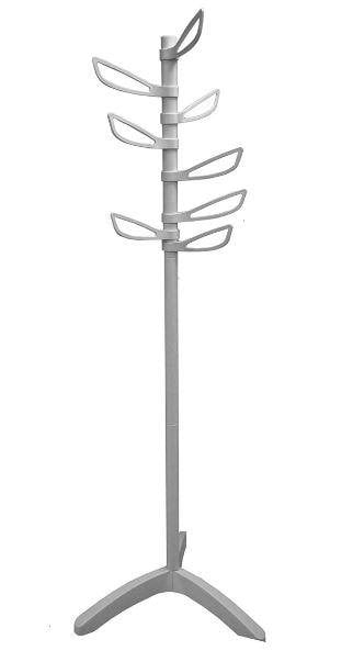 Primanova Gri 8li Yaprak Portmanto Askılık M-K03-07