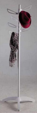 Primanova Gri 8li Yaprak Portmanto Askılık M-K03-07