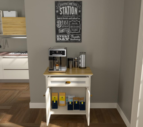 Misto Kahve Dolabı 80 cm FRN-21035 ( ANTALYA MERKEZ İÇİN TESLİMAT )