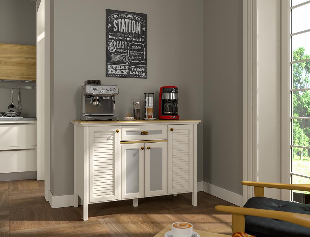 Misto Kahve Dolabı 125 cm FRN-21034 ( ANTALYA MERKEZ İÇİN TESLİMAT )