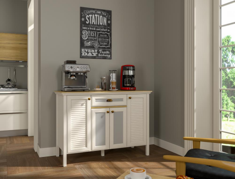 Misto Kahve Dolabı 125 cm FRN-21034 ( ANTALYA MERKEZ İÇİN TESLİMAT )