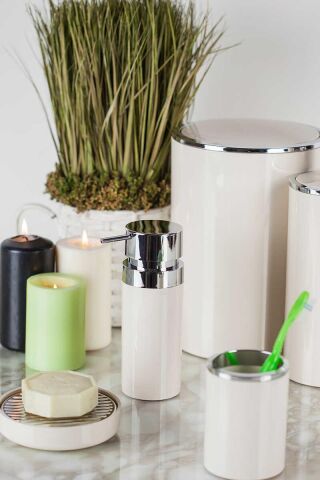 Primanova Lenox Bej 5Lİ Banyo Seti M-SAS03-09