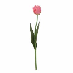 Tmall Home Design Dallı Pembe Lale (Yapay Çiçek) 62cm - 49566