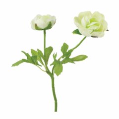 Tmall Home Design White Lıght Green Demet (Yapay Çiçek) 24cm