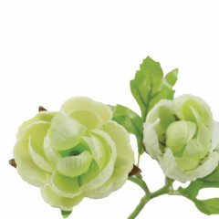 Tmall Home Design White Lıght Green Demet (Yapay Çiçek) 24cm