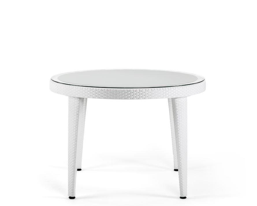 Osaka 110Q Yuvarlak Masa Süt Beyaz ( ANTALYA İÇİ TESLİMAT )