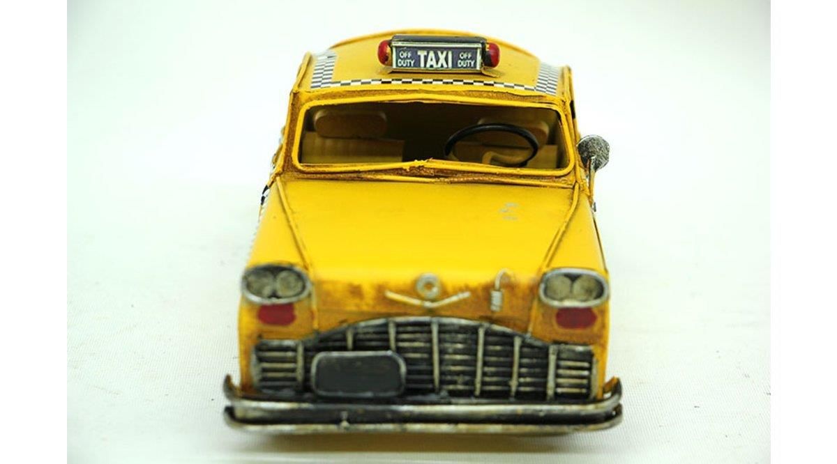 T.Concept Dekoratif Metal Vintage Taksi