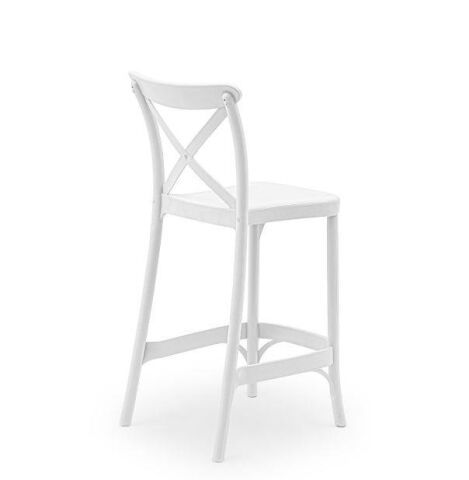 Capri Bar Sandalyesi 65cm Beyaz