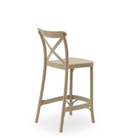 Capri Bar Sandalyesi 65cm Kum Beji