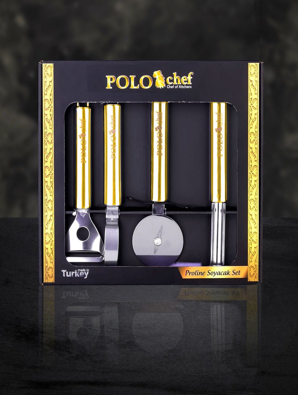 T.Concept Proline 4' lü Soyacak Seti Gold