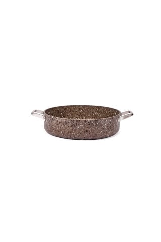 Brioni Stone-Age Terra 32 cm Basık Tencere SHT-127